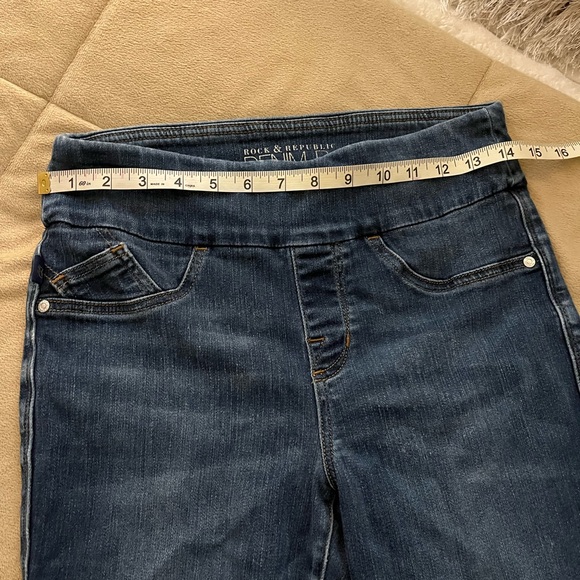 SALE! Rock & Republic Fever Denim Rx Slimming Pull On Skinny Jeans - Picture 7 of 10